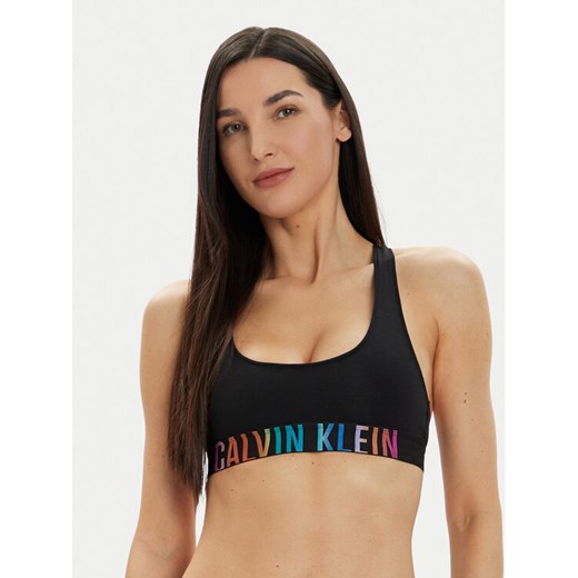 Calvin Klein Underwear Biustonosz top 000QF7831E Czarny ze sklepu MODIVO w kategorii Biustonosze - zdjęcie 182621110