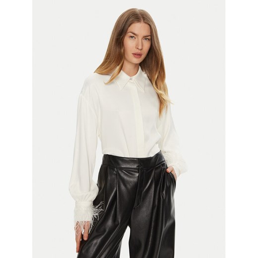 ACCESS FASHION Koszula 44-7044-198 Biały Relaxed Fit ze sklepu MODIVO w kategorii Koszule damskie - zdjęcie 182621152