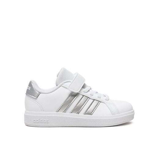 adidas Sneakersy Grand Court 2.0 IH5532 Biały ze sklepu MODIVO w kategorii Buty sportowe dziecięce - zdjęcie 182621171