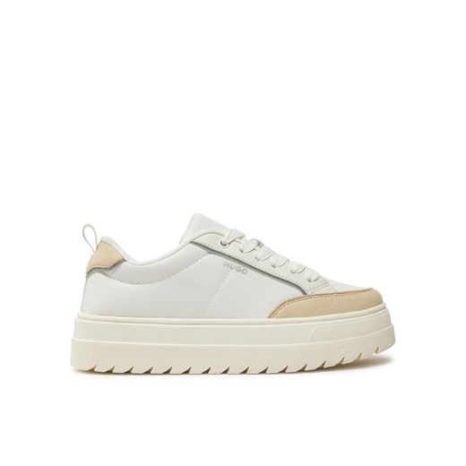 HUGO Sneakersy Lyssa 50536343 Biały ze sklepu MODIVO w kategorii Buty sportowe damskie - zdjęcie 182621182