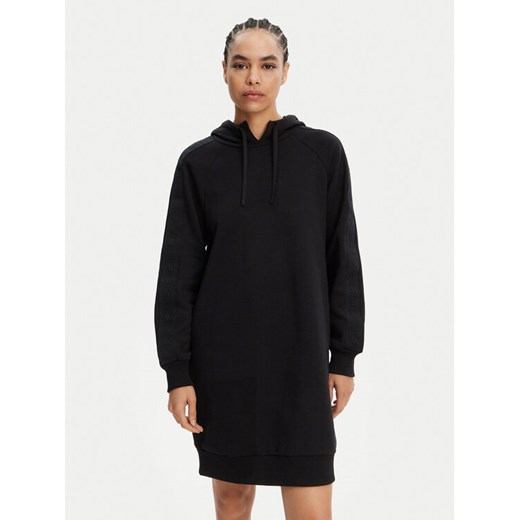 Armani Exchange Sukienka dzianinowa XW000501 AF12804 UC001 Czarny Relaxed Fit ze sklepu MODIVO w kategorii Sukienki - zdjęcie 182621261