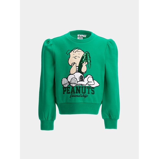 Original Marines Bluza DDAV3571F Zielony Regular Fit ze sklepu MODIVO w kategorii Bluzy dziewczęce - zdjęcie 182621263