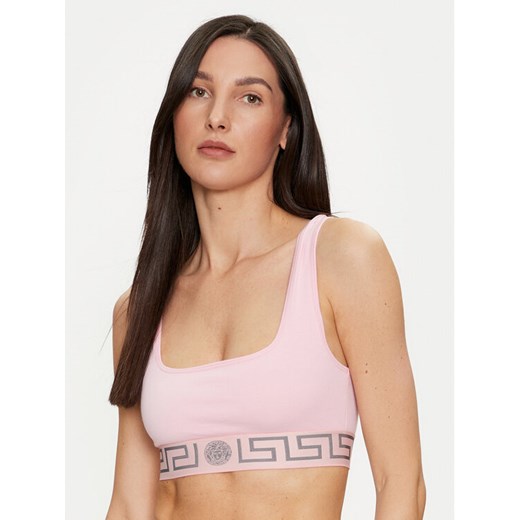 Versace Biustonosz top 1013323 Różowy ze sklepu MODIVO w kategorii Biustonosze - zdjęcie 182621330