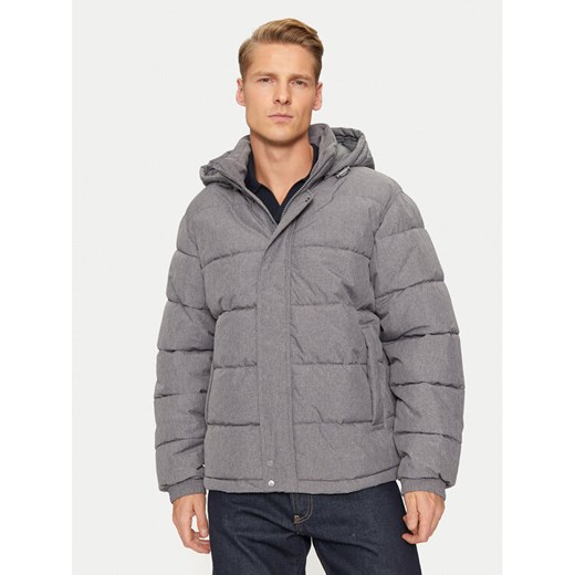 Sisley Kurtka zimowa 2WYCSN03M Szary Regular Fit ze sklepu MODIVO w kategorii Kurtki męskie - zdjęcie 182621392