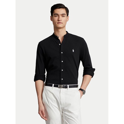 Polo Ralph Lauren Koszula 710742468001 Czarny Regular Fit ze sklepu MODIVO w kategorii Koszule męskie - zdjęcie 182621433