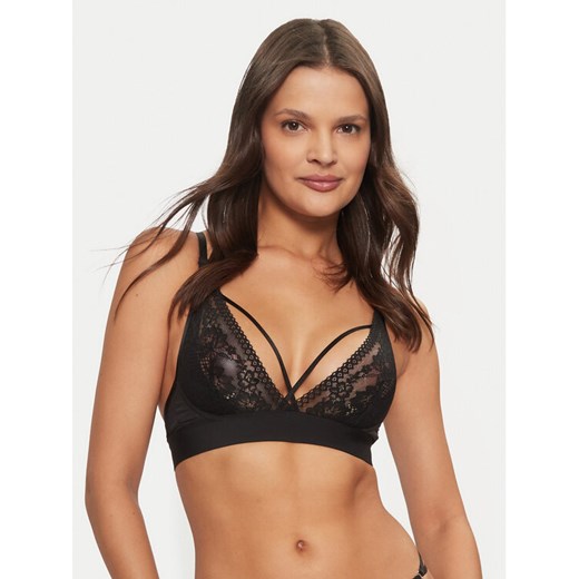 Hunkemöller Biustonosz braletka Remi 206154 Czarny ze sklepu MODIVO w kategorii Biustonosze - zdjęcie 182621520