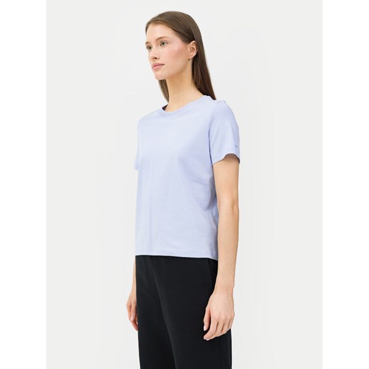 4F T-Shirt 4FWSS24TTSHF1360 Błękitny Regular Fit ze sklepu MODIVO w kategorii Bluzki damskie - zdjęcie 182621584