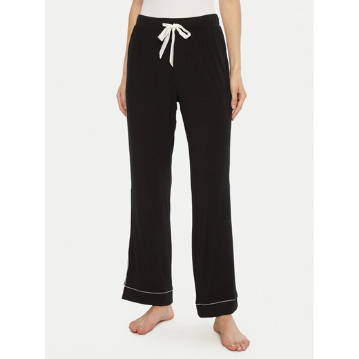 Hunkemöller Spodnie piżamowe Essential 201759 Czarny Regular Fit ze sklepu MODIVO w kategorii Piżamy damskie - zdjęcie 182621650