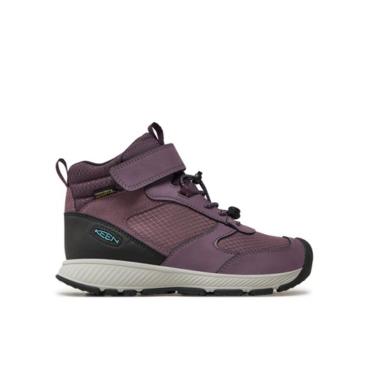 Keen Trekkingi Skua Mid Wp 1029542 Fioletowy ze sklepu MODIVO w kategorii Buty trekkingowe dziecięce - zdjęcie 182621661