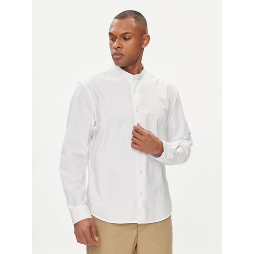Marc O'Polo Koszula 421 7311 42308 Biały Regular Fit ze sklepu MODIVO w kategorii Koszule męskie - zdjęcie 182621680