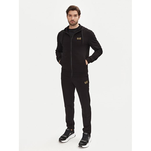EA7 Emporio Armani Dres 8NPV62 PJVRZ 0208 Czarny Regular Fit ze sklepu MODIVO w kategorii Dresy męskie - zdjęcie 182621764