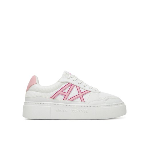 Armani Exchange Sneakersy XDX178 XV929 S935 Biały ze sklepu MODIVO w kategorii Buty sportowe damskie - zdjęcie 182621823