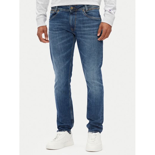 Pepe Jeans Jeansy PM207391 Niebieski Tapered Fit ze sklepu MODIVO w kategorii Jeansy męskie - zdjęcie 182621840