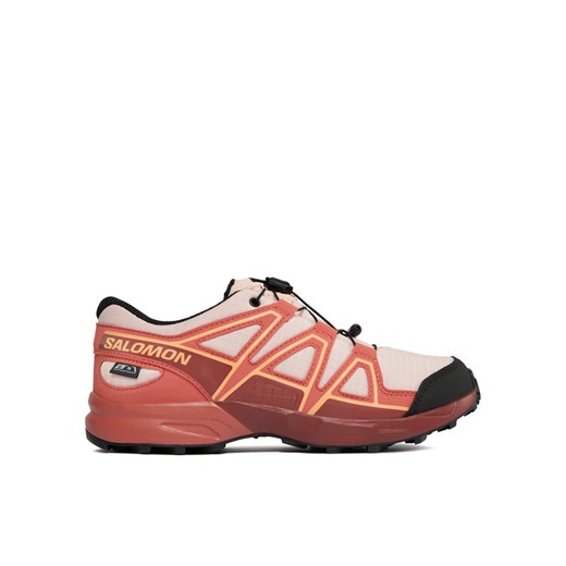 Salomon Buty do biegania Speedcross Climasalomon™ Waterproof L47278800 Różowy ze sklepu MODIVO w kategorii Buty trekkingowe dziecięce - zdjęcie 182621874