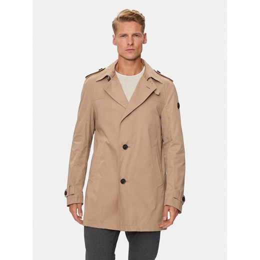 JOOP! Trencz 17 JO-278Tompson 30042624 Beżowy Regular Fit ze sklepu MODIVO w kategorii Płaszcze męskie - zdjęcie 182621934