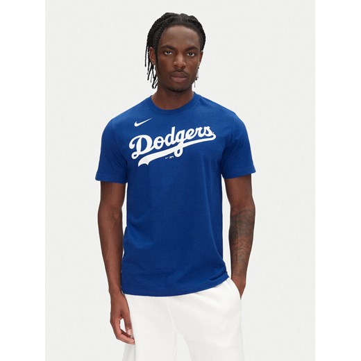 Nike T-Shirt N199-4EW-LD-0U5 Niebieski Regular Fit ze sklepu MODIVO w kategorii T-shirty męskie - zdjęcie 182621984
