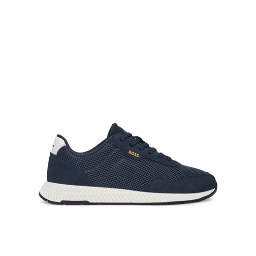 BOSS Sneakersy Titanium 50541882 Granatowy 42 MODIVO