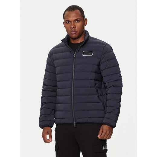 EA7 Emporio Armani Kurtka puchowa 6DPB14 PNHAZ 1562 Granatowy Regular Fit ze sklepu MODIVO w kategorii Kurtki męskie - zdjęcie 182622074