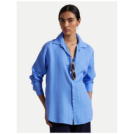 Polo Ralph Lauren Koszula 211970730 Niebieski Classic Fit ze sklepu MODIVO w kategorii Koszule damskie - zdjęcie 182622100