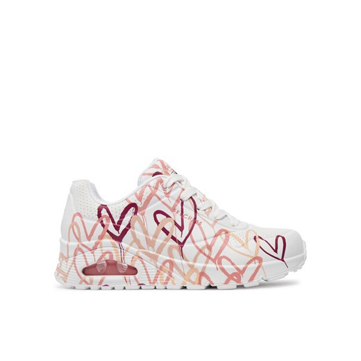 Skechers Sneakersy Uno - Dripping In Love 155507/WCRL Biały Skechers 36 MODIVO