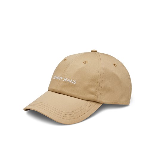 Tommy Jeans Czapka z daszkiem Tjm Linear Logo Cap AM0AM12024 Beżowy ze sklepu MODIVO w kategorii Czapki z daszkiem męskie - zdjęcie 182622151
