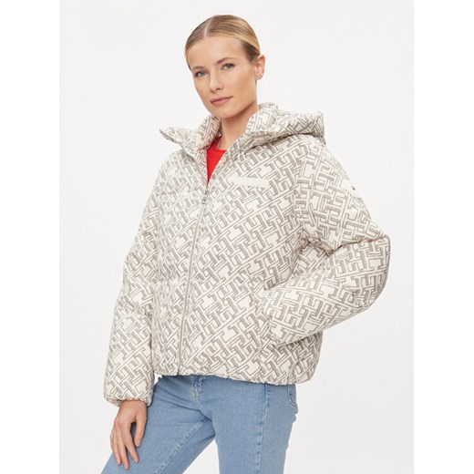 Tommy Hilfiger Kurtka puchowa Amd New York WW0WW40841 Beżowy Relaxed Fit ze sklepu MODIVO w kategorii Kurtki damskie - zdjęcie 182622173