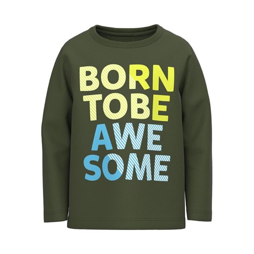 NAME IT Bluzka 13218853 Zielony Loose Fit ze sklepu MODIVO w kategorii T-shirty chłopięce - zdjęcie 182622243