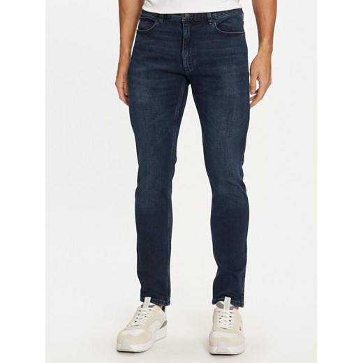 Hugo Jeansy 50522149 Granatowy Slim Fit ze sklepu MODIVO w kategorii Jeansy męskie - zdjęcie 182622272