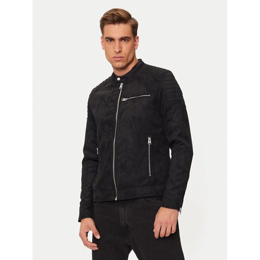 Only & Sons Kurtka z imitacji skóry Gus 22029650 Czarny Regular Fit ze sklepu MODIVO w kategorii Kurtki męskie - zdjęcie 182622282
