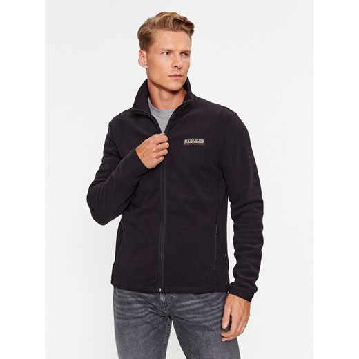 Napapijri Polar NP0A4HDU Czarny Regular Fit ze sklepu MODIVO w kategorii Bluzy męskie - zdjęcie 182622291