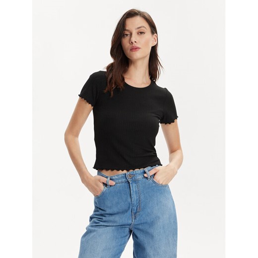 ONLY T-Shirt Emma 15201206 Czarny Regular Fit ze sklepu MODIVO w kategorii Bluzki damskie - zdjęcie 182622354