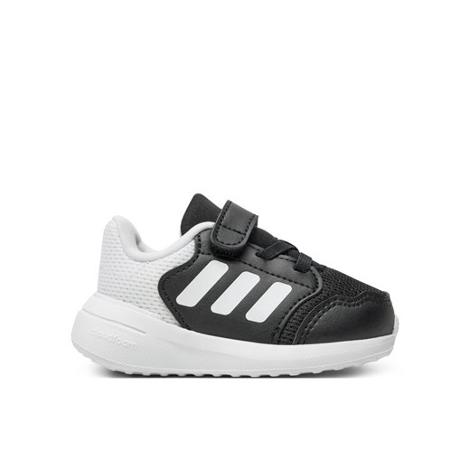 adidas Sneakersy Tensaur Run 3.0 IE6010 Czarny ze sklepu MODIVO w kategorii Buty sportowe dziecięce - zdjęcie 182622363