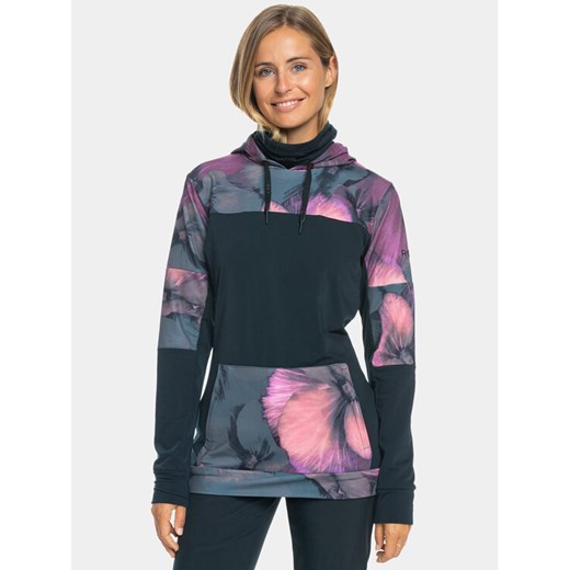 Roxy Bluza Winter Valley Otlr ERJFT04716 Czarny Regular Fit ze sklepu MODIVO w kategorii Bluzy damskie - zdjęcie 182622380