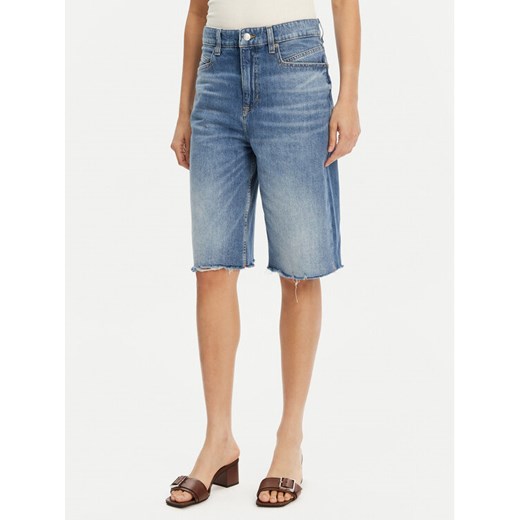 BOSS Szorty jeansowe 50534213 Niebieski Relaxed Fit ze sklepu MODIVO w kategorii Szorty - zdjęcie 182622410