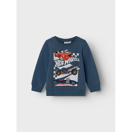 NAME IT Bluza 13221172 Granatowy Regular Fit ze sklepu MODIVO w kategorii Bluzy chłopięce - zdjęcie 182622421