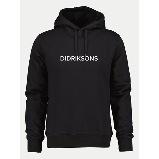 Didriksons Bluza Ven 505550 Czarny Regular Fit ze sklepu MODIVO w kategorii Bluzy męskie - zdjęcie 182622451