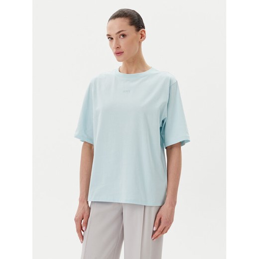 BOSS T-Shirt C_Enis 50523256 Turkusowy Oversize ze sklepu MODIVO w kategorii Bluzki damskie - zdjęcie 182622460