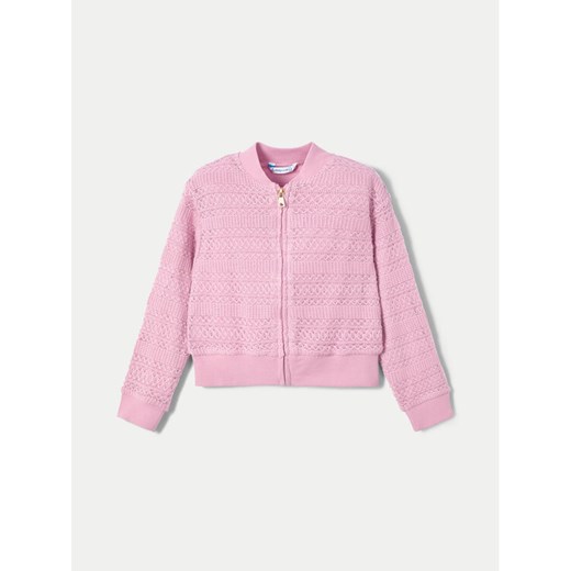 Mayoral Bluza 3409 Różowy Regular Fit ze sklepu MODIVO w kategorii Bluzy dziewczęce - zdjęcie 182622470