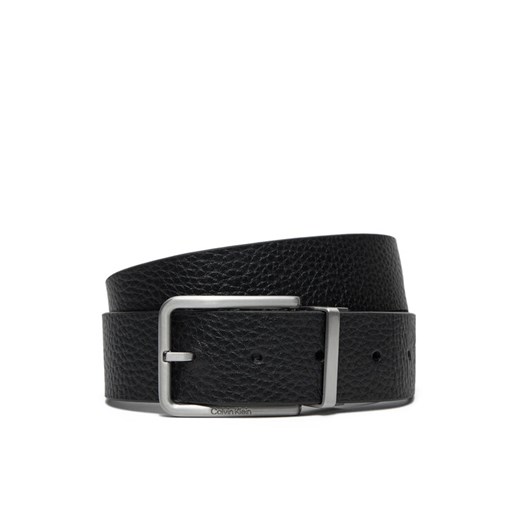 Calvin Klein Pasek Męski K50K512647 Czarny ze sklepu MODIVO w kategorii Paski męskie - zdjęcie 182622491