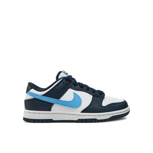 Nike Sneakersy Dunk Low FN7800 400 Granatowy ze sklepu MODIVO w kategorii Buty sportowe damskie - zdjęcie 182622492