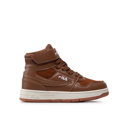 Fila Sneakersy Arcade Velcro Mid FFK0080.70012 Brązowy ze sklepu MODIVO w kategorii Buty sportowe dziecięce - zdjęcie 182622501