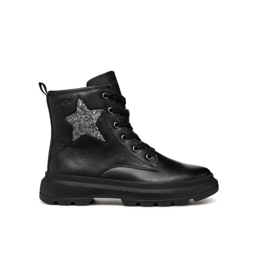 Geox Kozaki J Kiddartah Girl J46MGA 085EW C9244 S Czarny ze sklepu MODIVO w kategorii Buty zimowe dziecięce - zdjęcie 182622510