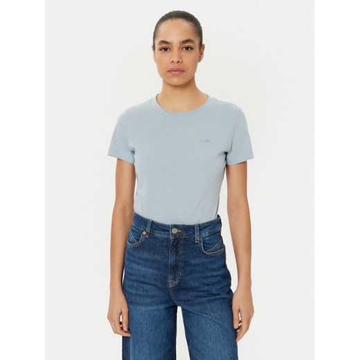 BOSS T-Shirt C_Esogo_1 50506973 Niebieski Slim Fit ze sklepu MODIVO w kategorii Bluzki damskie - zdjęcie 182622511