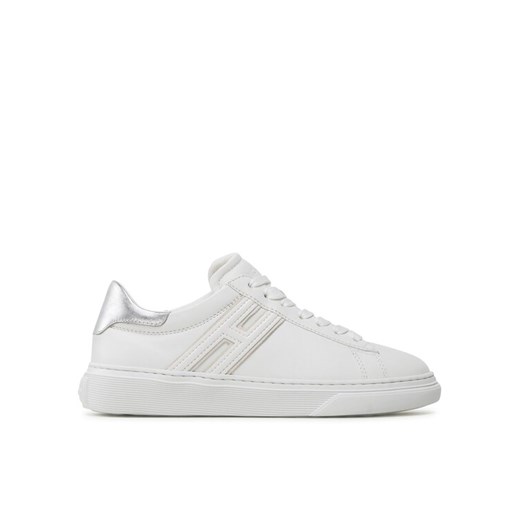 HOGAN Sneakersy HXW3650J310RNQ Biały ze sklepu MODIVO w kategorii Buty sportowe damskie - zdjęcie 182622523
