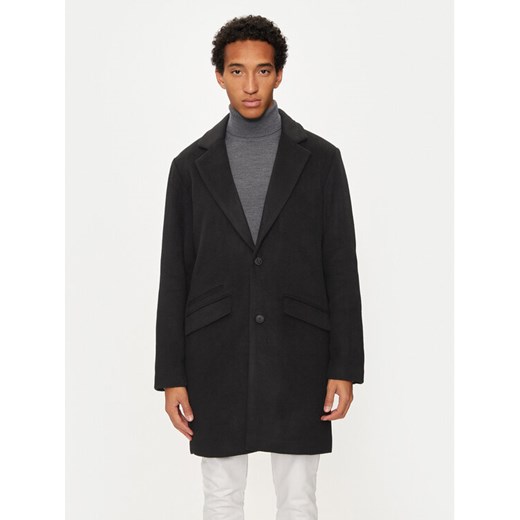 Jack&Jones Płaszcz przejściowy Hays 12258389 Czarny Regular Fit ze sklepu MODIVO w kategorii Płaszcze męskie - zdjęcie 182622543