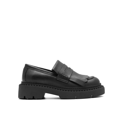 Badura Loafersy SINES-23FW110-V Czarny ze sklepu MODIVO w kategorii Półbuty damskie - zdjęcie 182622554