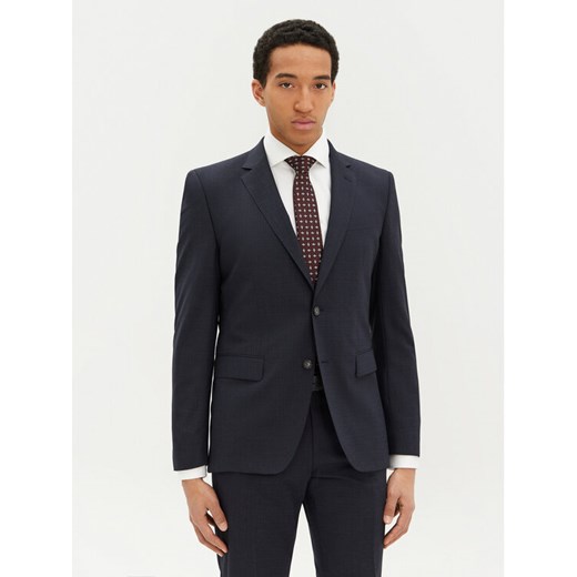 BOSS Garnitur Huge 50534914 Granatowy Slim Fit ze sklepu MODIVO w kategorii Garnitury męskie - zdjęcie 182622610