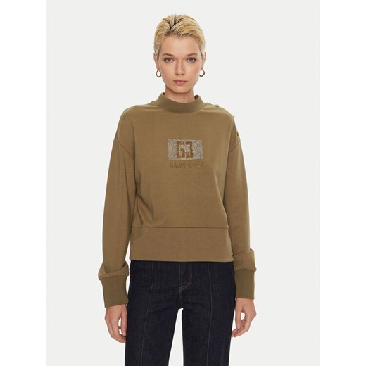 Gaudi Bluza 421BD64004 Khaki Regular Fit ze sklepu MODIVO w kategorii Bluzy damskie - zdjęcie 182622631