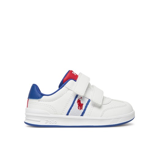 Polo Ralph Lauren Sneakersy Heritage Court III RL02068100 Biały ze sklepu MODIVO w kategorii Buty sportowe dziecięce - zdjęcie 182622730