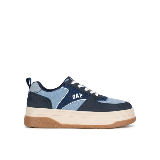 Gap Sneakersy PARADISE CUP LOW W GP514033CW-NVAB Granatowy ze sklepu MODIVO w kategorii Buty sportowe damskie - zdjęcie 182622740